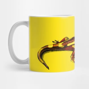 Vintage fire Salamander amphibian Mug